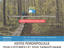 Tablet Screenshot of poronpolku.fi